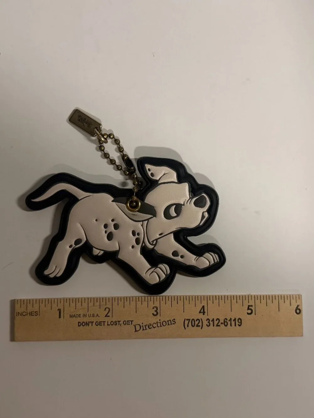 Coach 41 Limited Edition Disney Dalmatian Bag Charm